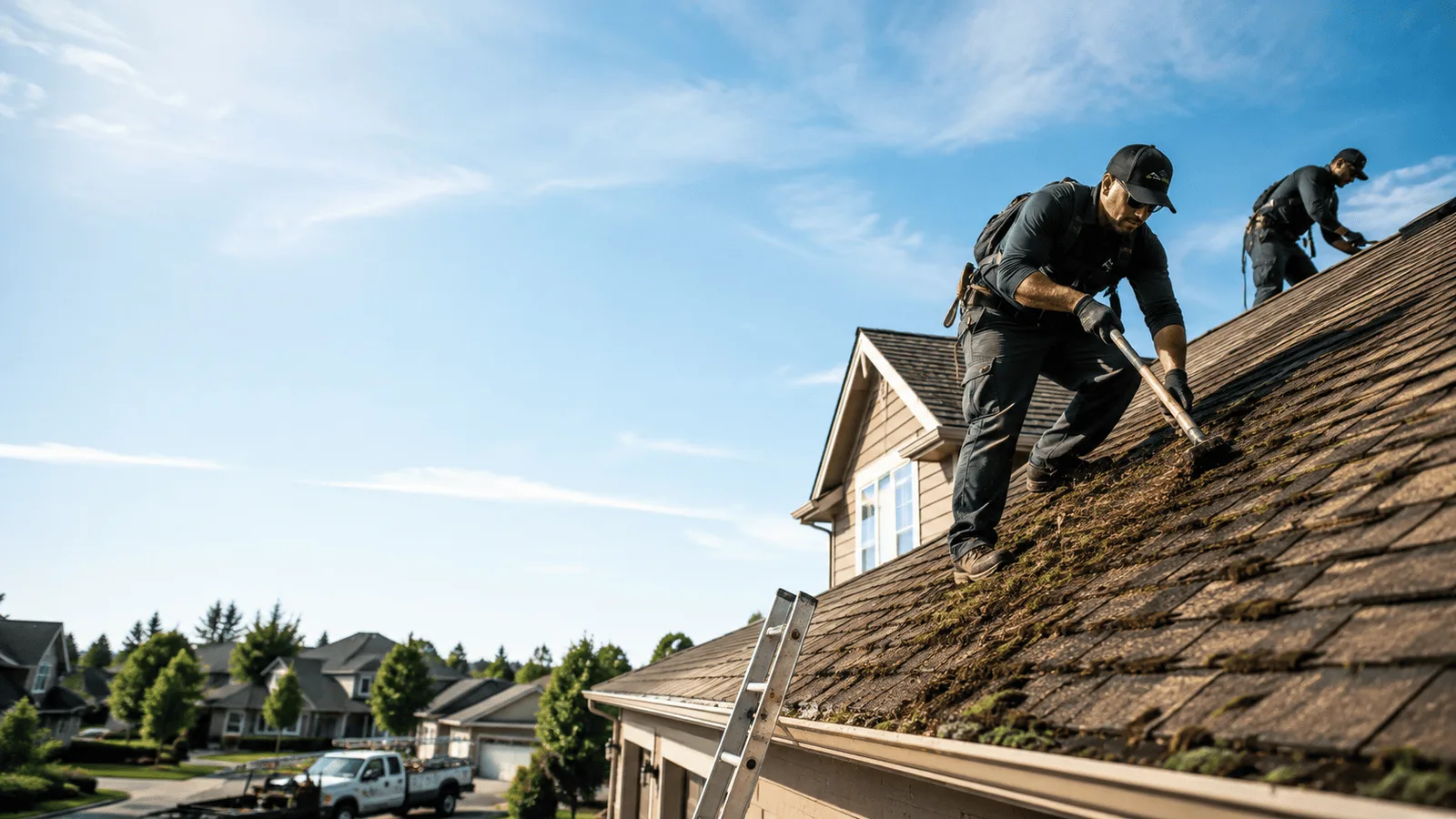 Roof Moss Removal in Cedar, MI near me